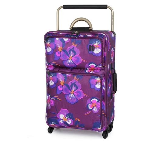 argos suitcases with 4 wheels.